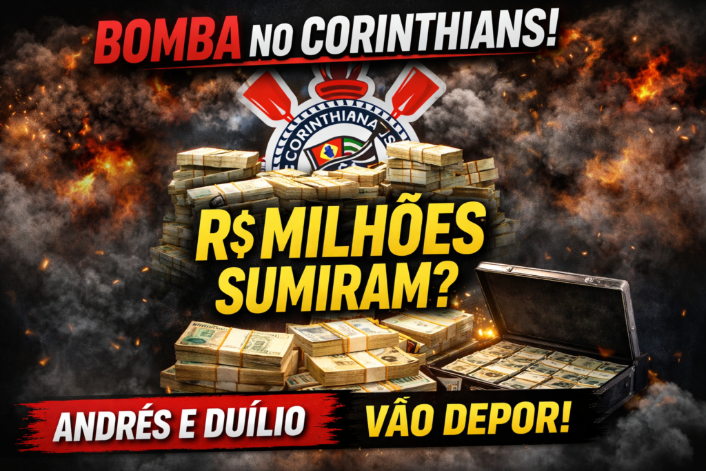 Investigação no Corinthians envolve milhões em dinheiro vivo e depoimentos de ex-dirigentes