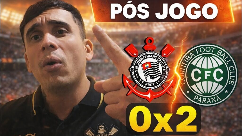 Pós jogo Corinthians 0x2 Coritiba