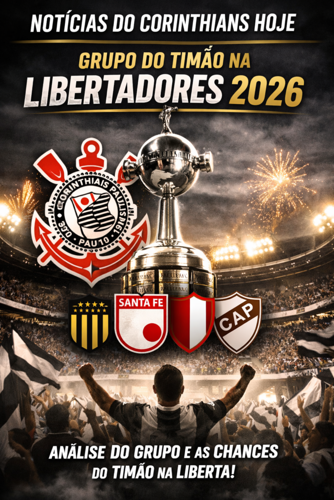Corinthians Libertadores 2026 grupo do Timão análise dos adversários e chances na competição