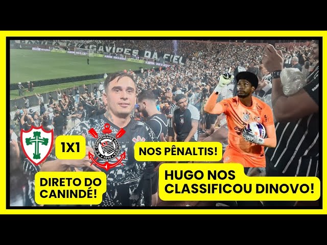 Portuguesa 1×1 Corinthians: Veja Como Foi o Jogo na Arquibancada do Canindé