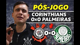 Corinthians segura empate contra o Palmeiras com dois jogadores a menos no Derby